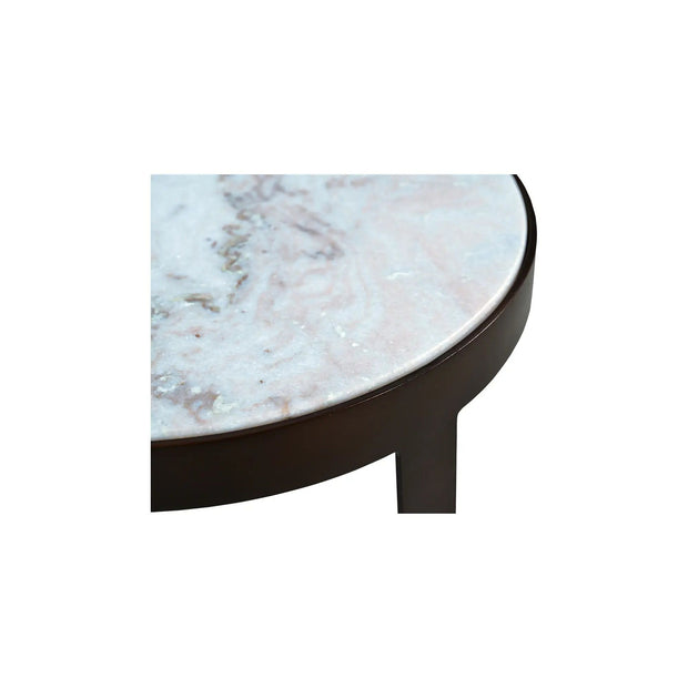 Moe's Home Collection Holli White Marble Side Table