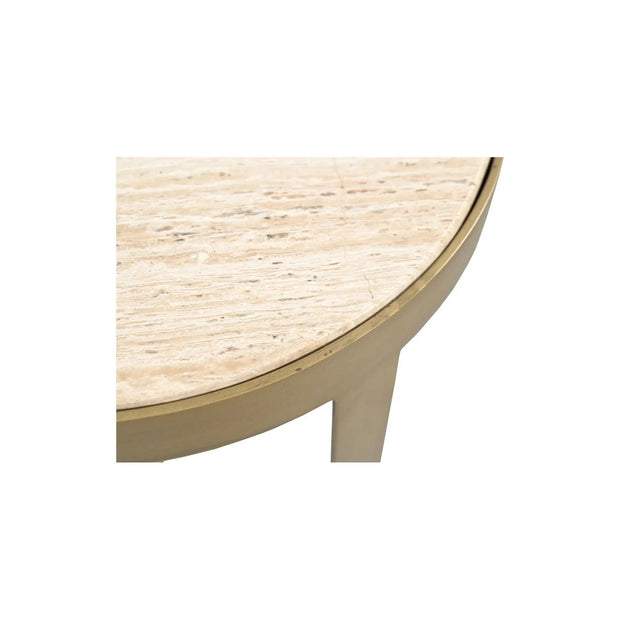 Moe's Home Collection Holli Travertine Side Table