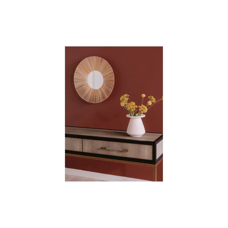 Moe’s Home Mako Grey Shagreen Console Table