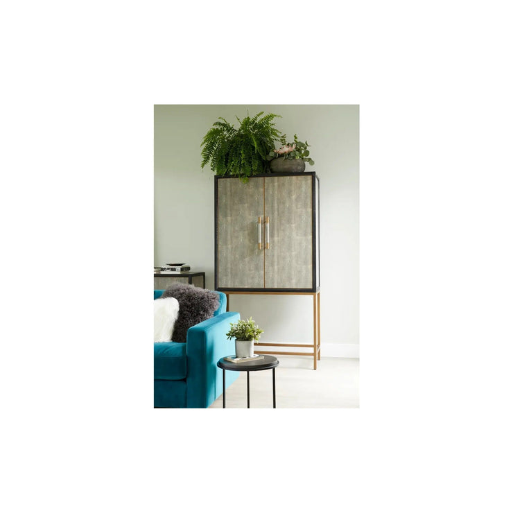 Moe’s Home Collection Mako Shagreen Bar Cabinet