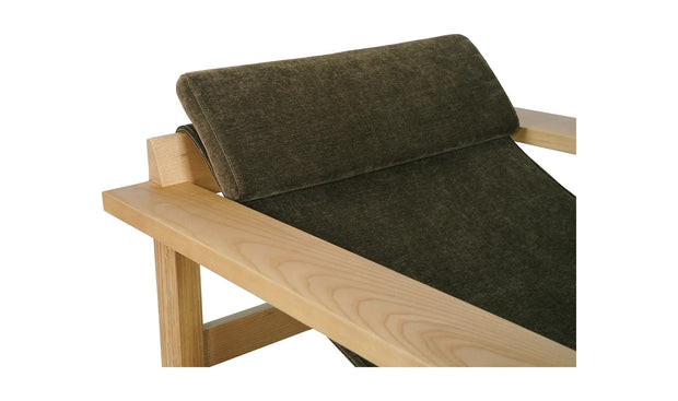 Moe's Home Collection Annex Cedar Green Lounge Chair