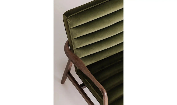 Moe's Home Collection Anderson Dark Ivy Tufted Armchair