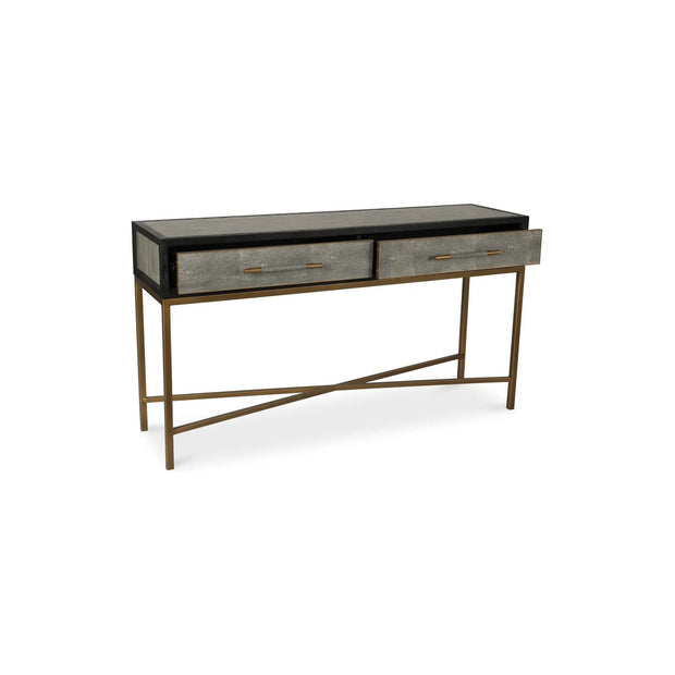 Moe’s Home Mako Grey Shagreen Console Table