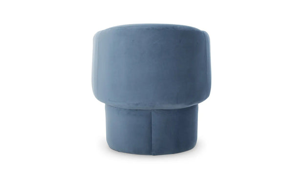 Moe's Home Collection Franco Dusted Blue Chair