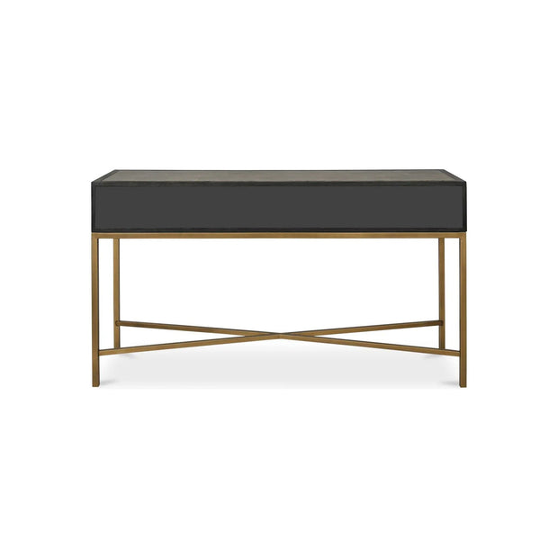 Moe’s Home Mako Grey Shagreen Console Table