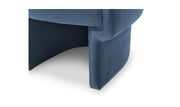 Moe's Home Collection Franco Dusted Blue Chair