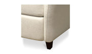 Moe's Home Collection Luna White Recliner Chair