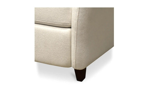 Moe's Home Collection Luna White Recliner Chair