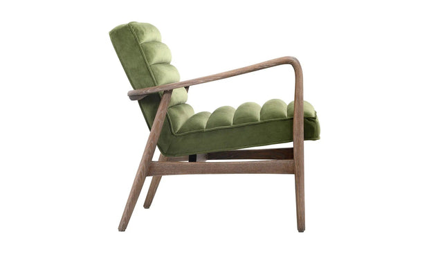 Moe's Home Collection Anderson Dark Ivy Tufted Armchair