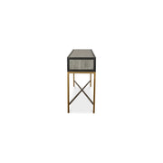 Moe’s Home Mako Grey Shagreen Console Table