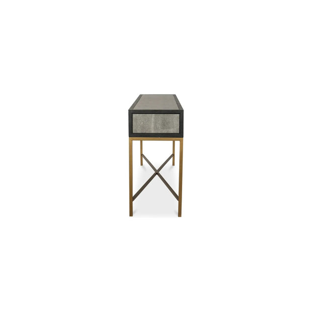 Moe’s Home Mako Grey Shagreen Console Table