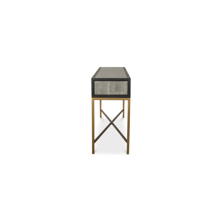 Moe’s Home Mako Grey Shagreen Console Table