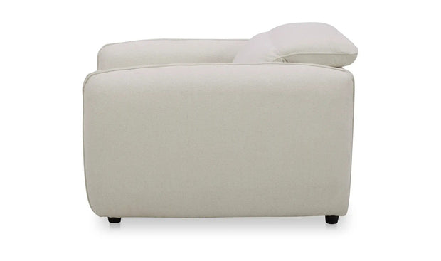 Moe's Home Collection Eli Warm White Power Recliner Chair