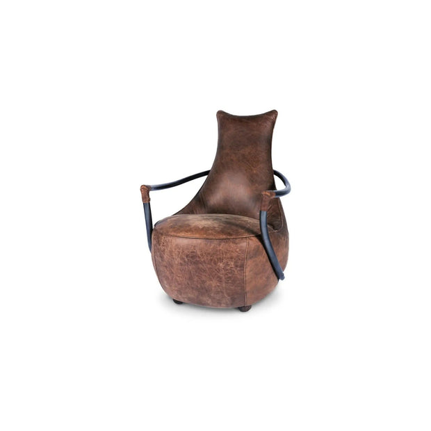 Moe's Home Collection Carlisle Leather Club Chair