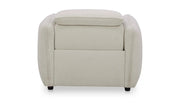 Moe's Home Collection Eli Warm White Power Recliner Chair