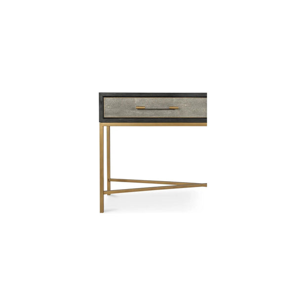 Moe’s Home Mako Grey Shagreen Console Table