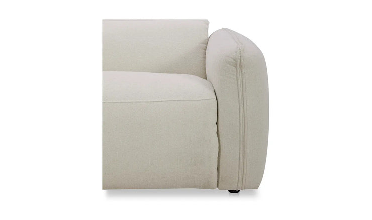 Moe's Home Collection Eli Warm White Power Recliner Chair