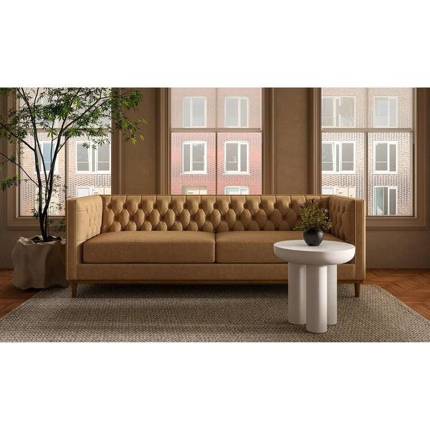 Moe's Home Collection Rocca Cream Side Table