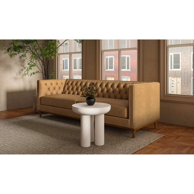 Moe's Home Collection Rocca Cream Side Table