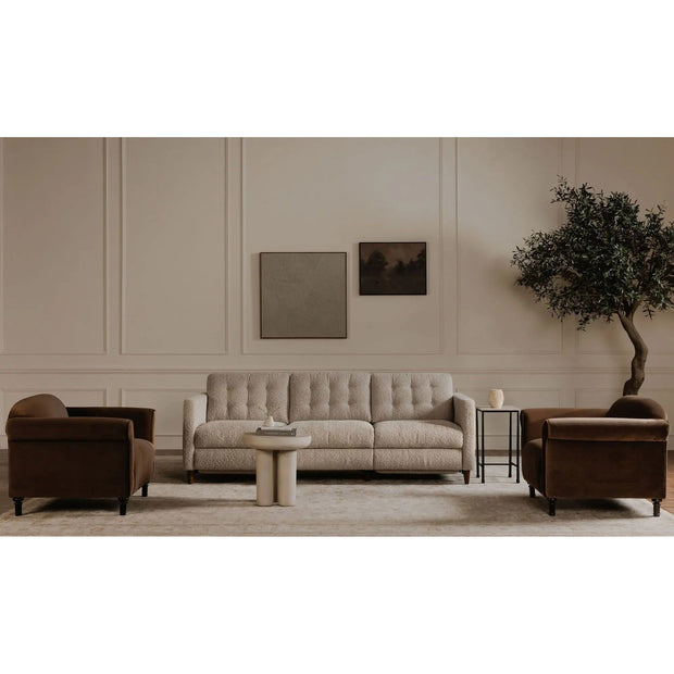 Moe's Home Collection Rocca Cream Side Table