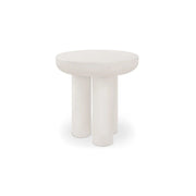 Moe's Home Collection Rocca Cream Side Table