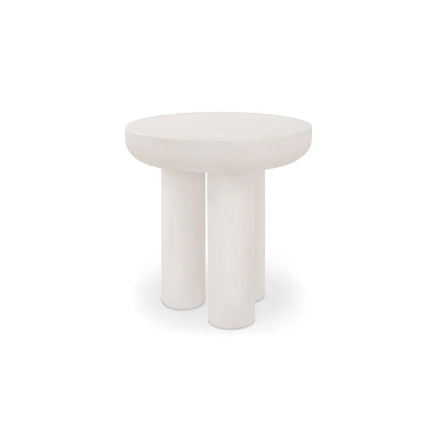 Moe's Home Collection Rocca Cream Side Table