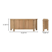 Moe's Home Collection Treccia Oak Sideboard