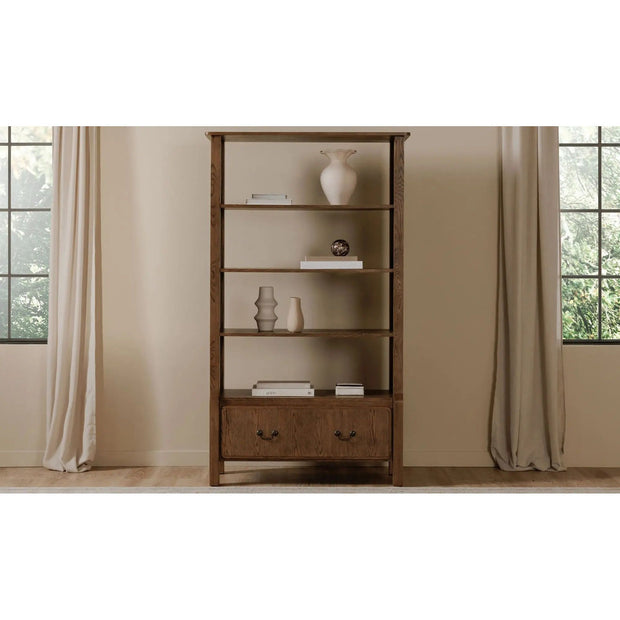 Moe’s Home Collection Caroline Warm Brown Bookcase