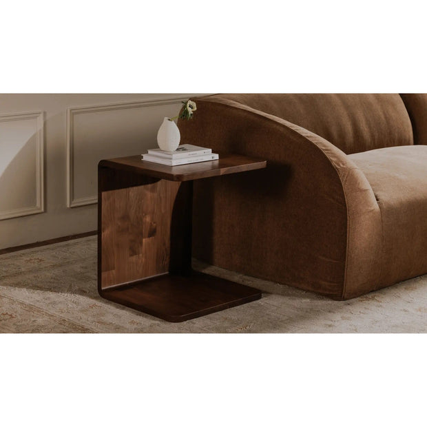 Moe's Home Collection Carrie Walnut Side Table