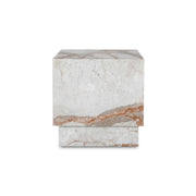 Moe's Home Collection Layla Breccia Marble Side Table