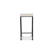 Moe's Home Collection River Botticino Marble Side Table
