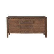 Moe's Home Collection Wiley Vintage Brown 3 Drawer Sideboard