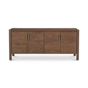 Moe's Home Collection Wiley Vintage Brown 4 Door Sideboard