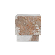 Moe's Home Collection Layla Breccia Marble Side Table