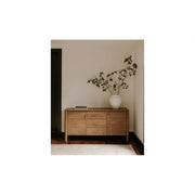 Moe's Home Collection Wiley Vintage Brown 3 Drawer Sideboard