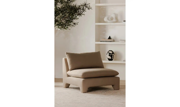 Moe's Home Collection Estelle Flax Lounge Chair