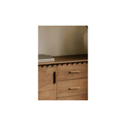 Moe's Home Collection Wiley Vintage Brown 3 Drawer Sideboard