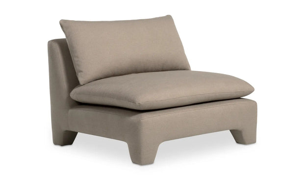 Moe's Home Collection Estelle Flax Lounge Chair