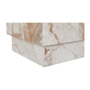 Moe's Home Collection Layla Breccia Marble Side Table