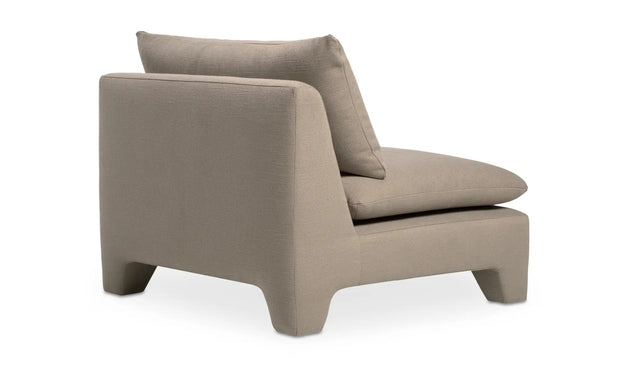 Moe's Home Collection Estelle Flax Lounge Chair