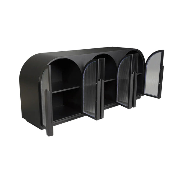 Moe's Home Collection Salone Black Sideboard