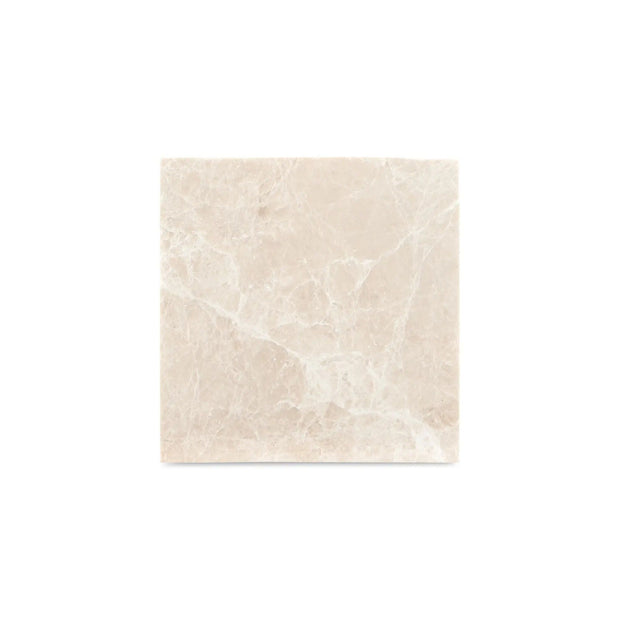 Moe's Home Collection River Botticino Marble Side Table