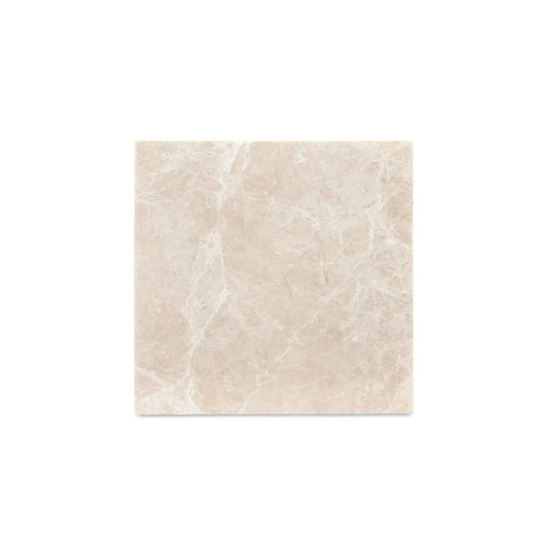 Moe's Home Collection River Botticino Marble Side Table