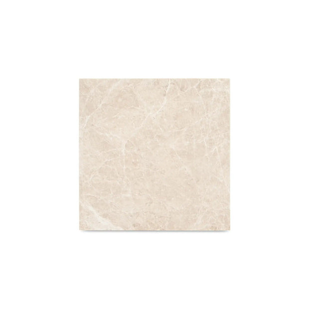 Moe's Home Collection River Botticino Marble Side Table