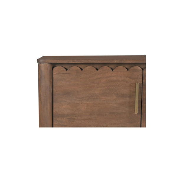 Moe's Home Collection Wiley Vintage Brown 4 Door Sideboard