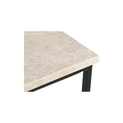 Moe's Home Collection River Botticino Marble Side Table
