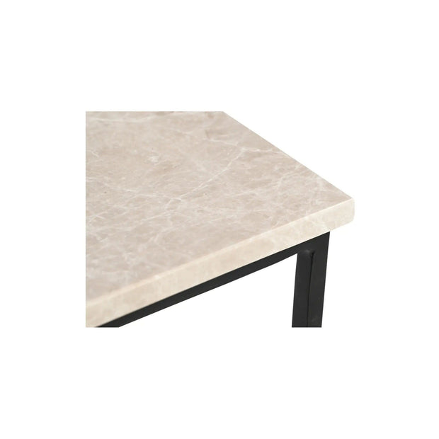Moe's Home Collection River Botticino Marble Side Table
