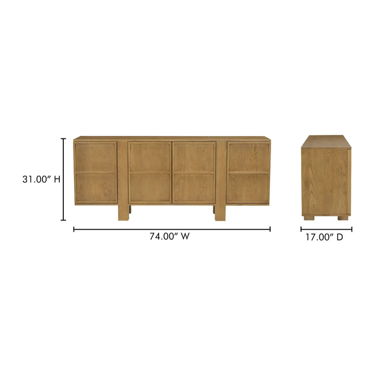 Moe's Home Collection Lachlan Brown Sideboard