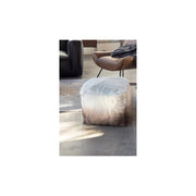 Moe’s Home Collection Goat Fur Pouf ~ Cappuccino Ombre
