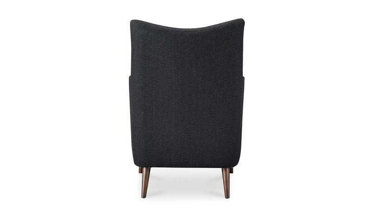 Moe's Home Collection Fisher Charcoal Armchair